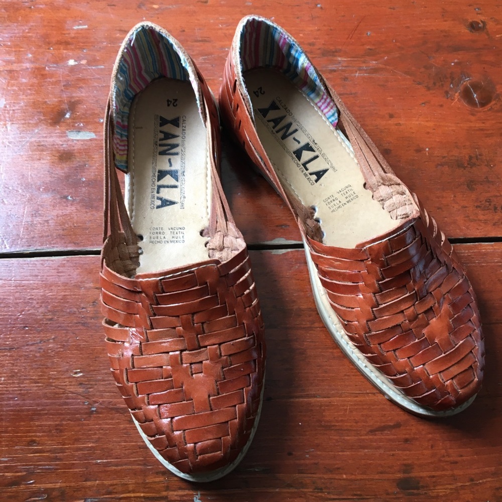 Mexican huarache sandals leather